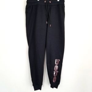 BEBE SEQUIN OUTLINE LOGO JOGGER